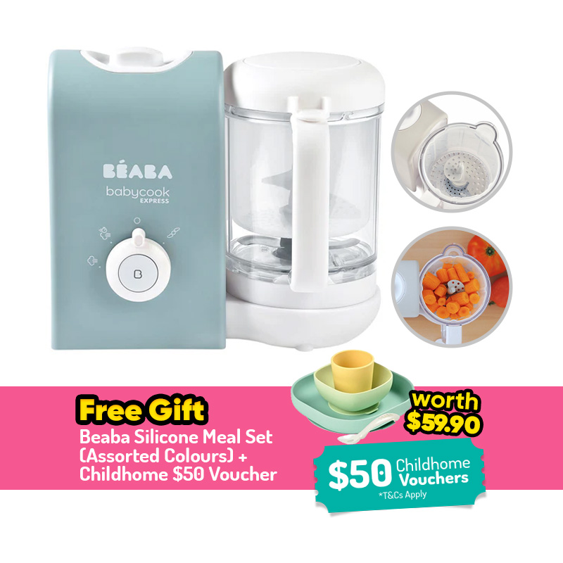 Beaba Babycook Express Baby Food Processor + FREE GIFT